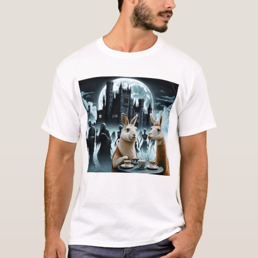 Nacht van de dode thee t-shirt (Voorkant)