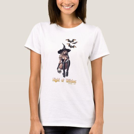 Nacht van de heksen t-shirt (Voorkant)
