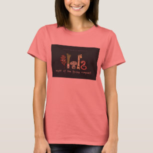 nacht van de levende compost op je shirt! t-shirt