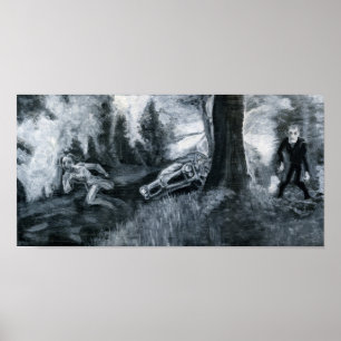 Nacht van de levende dood poster