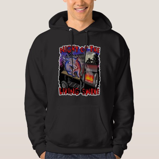 Nacht van de levende wijn hoodie (Voorkant)