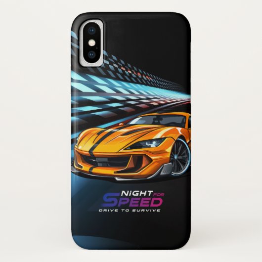 Nacht van de Snelheid | Case-Mate iPhone Case (Achterkant)