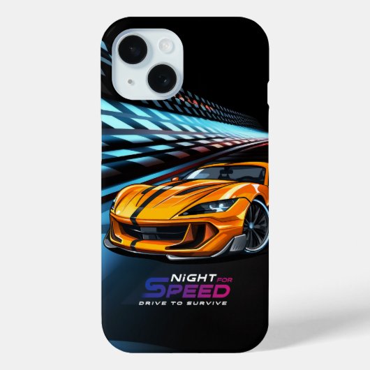 Nacht van de Snelheid | Case-Mate iPhone Case (Achterkant)
