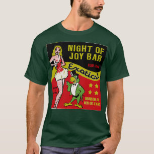 Nacht van de vreugdebalk t-shirt