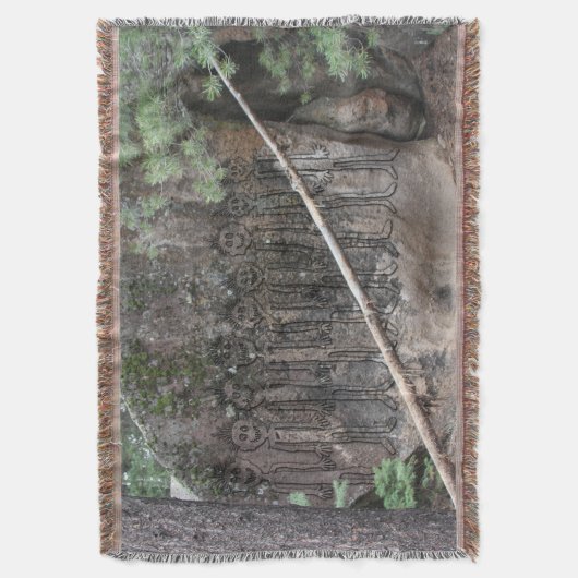 Nacht van de Walking Gigglers Deken (Voorkant Verticaal)