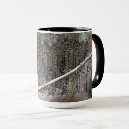 Nacht van de Walking Gigglers Mok (Voorkant rechts)