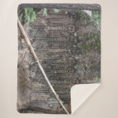 Nacht van de wandelende Gigglyph Sherpa Deken (Voorkant)