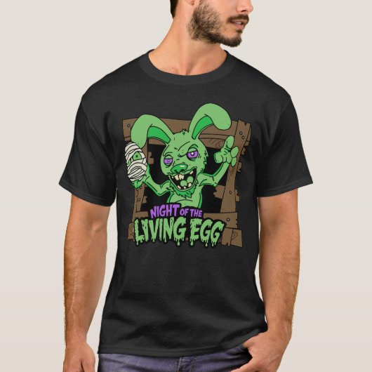 Nacht van het Levende Ei T-shirt (Voorkant)