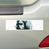 Nacht van het levende zombie meisje bumpersticker (Op auto)