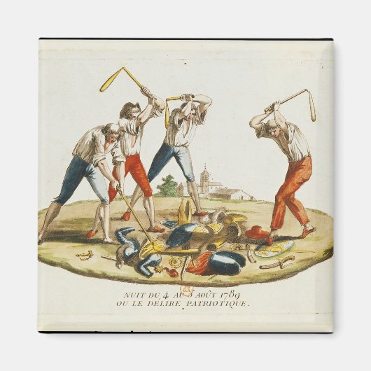 Nacht van het patriottische Delirium Magneet (Voorkant)