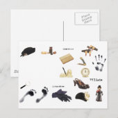 Nacht van Mystery Murder Detective Dinner Party Briefkaart (Voorkant / Achterkant)