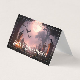 Nacht van Schaduwen – Een Halloween-spreuk ontwaak Kaart