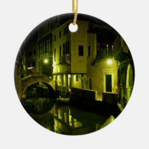 nacht Venetië Keramisch Ornament