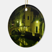 nacht Venetië Keramisch Ornament (Links)