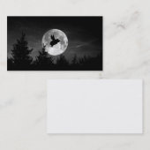 nacht vliegend visitekaartje (Voorkant / Achterkant)