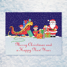 Nacht voor Kerstmis Briefkaart