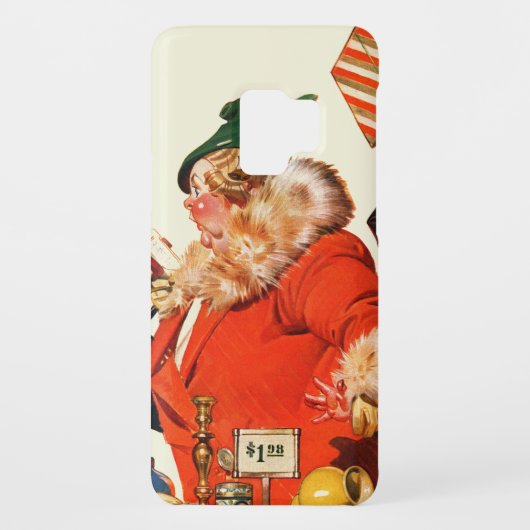 Nacht voor Kerstmis Case-Mate Samsung Galaxy Hoesje (Achterkant)