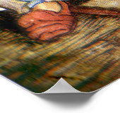 Nacht voor Kerstmis Kinderen in bed Rackham Poster (Hoek)