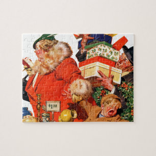 Nacht voor Kerstmis Legpuzzel