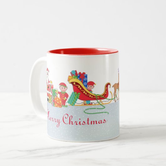 Nacht voor kerstmis Mok (Voorkant links)