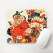 Nacht voor Kerstmis Muismat (Met muis)