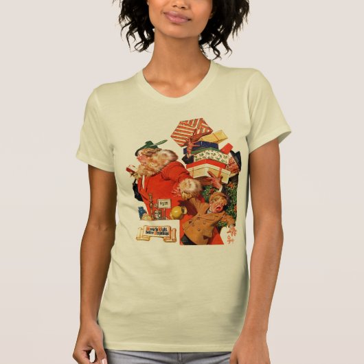 Nacht voor Kerstmis T-shirt (Voorkant)