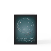 Nacht voor Kerstmis, Traditioneel Wenskaart