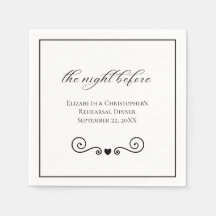 Nacht voor minimalistische repetitie diner