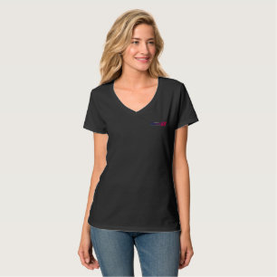 Nacht voor Snelheid Dames V-hals T-shirt