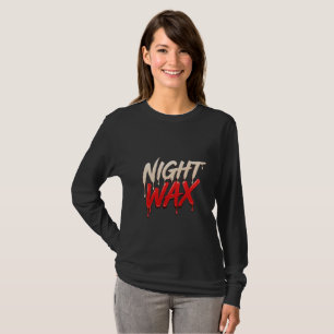 Nacht Wax T-shirt met lange mouwen