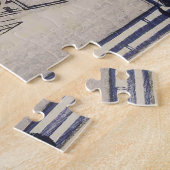 nachtaanval | Utagawa Hiroshige | Legpuzzel (Zijkant)