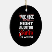 Nachtaccountant Keramisch Ornament (Rechts)