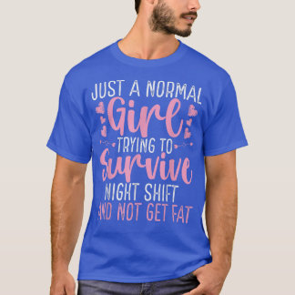 nachtarbeiders in de fabriek voor de nachtarbeider t-shirt