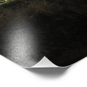 Nachtaufnahme Landschaft Foto Afdruk (Hoek)