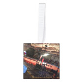 Nachtavond bij een Ornament voor een circuskubusku (Voorkant)