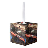 Nachtavond bij een Ornament voor een circuskubusku (Achter hoekig)