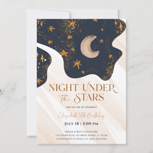 Nachtavond in het kader van de uitnodiging van de  (Voorkant)