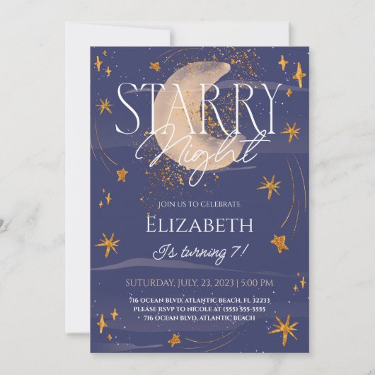 Nachtavond in het kader van de uitnodiging van de  (Voorkant)