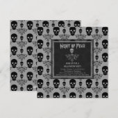 Nachtavond van de uitnodiging van de partij van An (Voorkant / Achterkant)