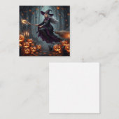 Nachtbaan Ensorcelé Vierkante Visitekaartje (Voorkant / Achterkant)
