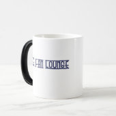 Nachtbezit Blue/White Morphing Mok (Voorkant links)