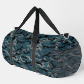 Nachtblauwe camo camouflage plunjezak (Rechterhoek)