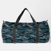 Nachtblauwe camo camouflage plunjezak (Achterkant)
