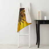 Nachtbloeiende cereus - cactus blossom sherpa deken (In situ)