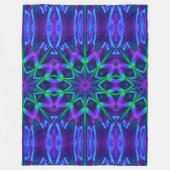 Nachtbloem 1 fleece deken (Voorkant)
