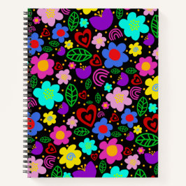 Nachtbloementuin Notitieboek