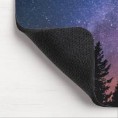 Nachtbomen en sterren | Muismat (Hoek)