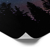 Nachtbomen en sterren | POSTER (Hoek)