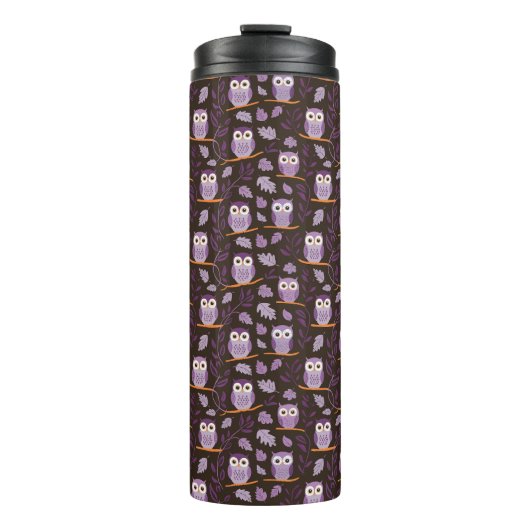 Nachtbrakers & Herfst Whimsy Thermosbeker (Voorkant)