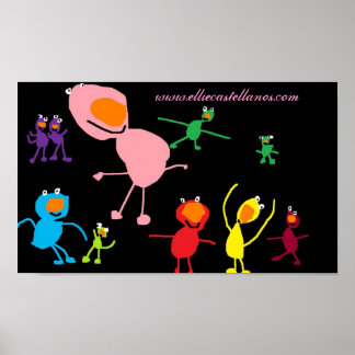 nachtbrieven, www.elliecastellanos.com poster